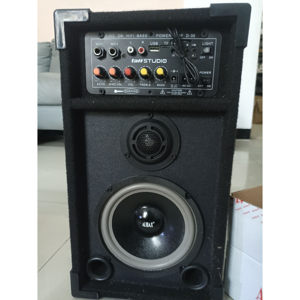 TaffStudio Spiker Subwoofer Aktif Bluetooth 6 Inch Bass Gler Istimewa Single Speaker Aktif