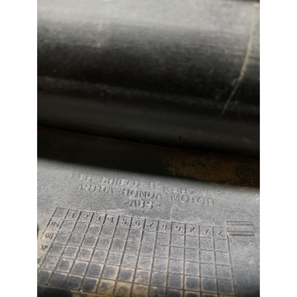 legsiled cover sayap dalam supra x 125 old 2004 2005 original copotan