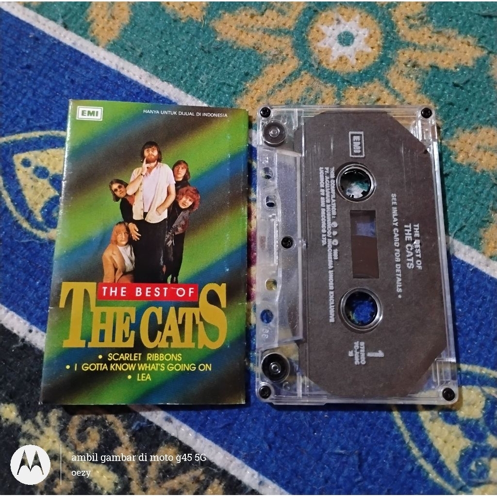 Kaset pita The Cats - the best