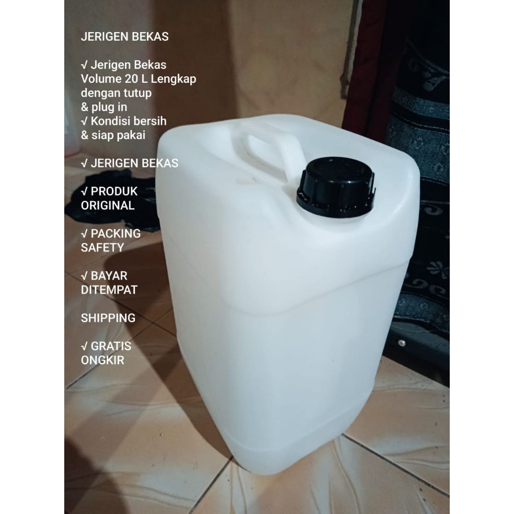 Jerigen Bekas 25 liter / Jerigen Bekas 20 liter / Jerigen Bekas 5 liter