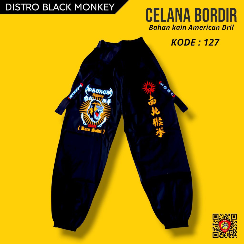 celana iks.pi kera sakti /Celana bordir27 iks.pi kera sakti | Pasker /celana27/pencak Silat