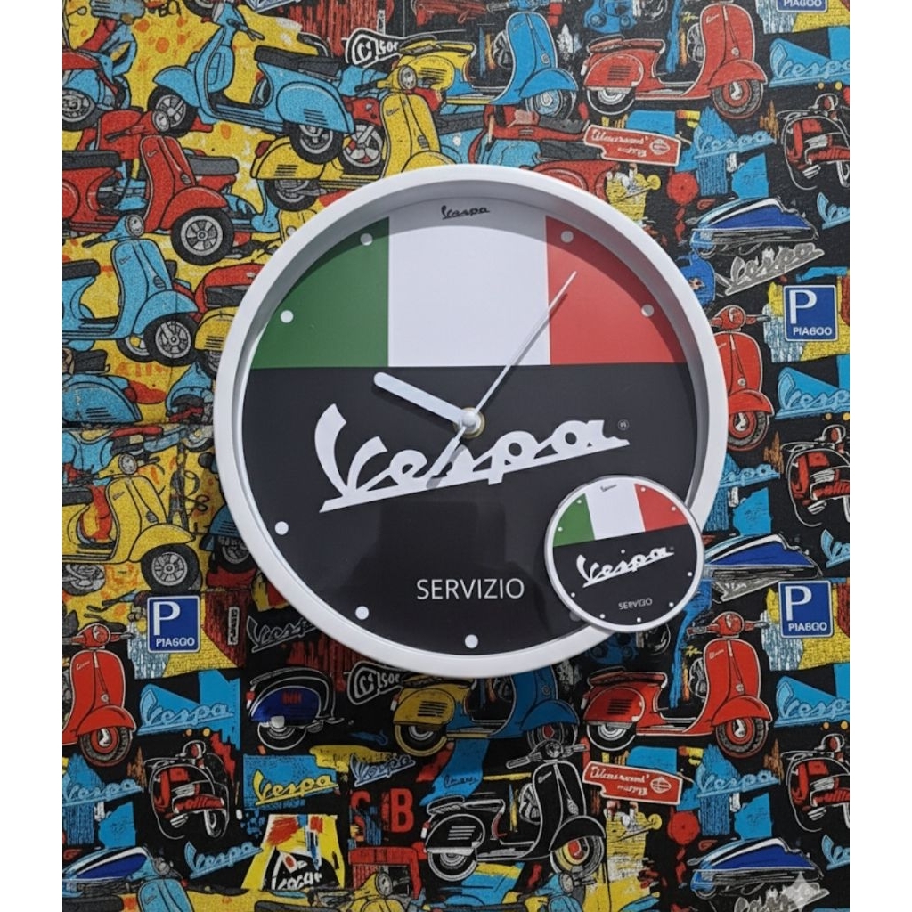 jam dinding vespa