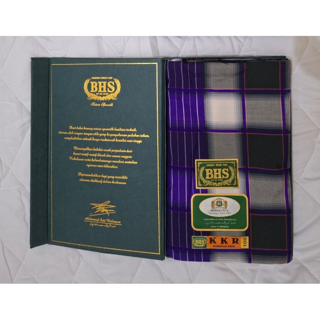 Sarung BHS SUTERA SPUNSILK MOTIF KKR