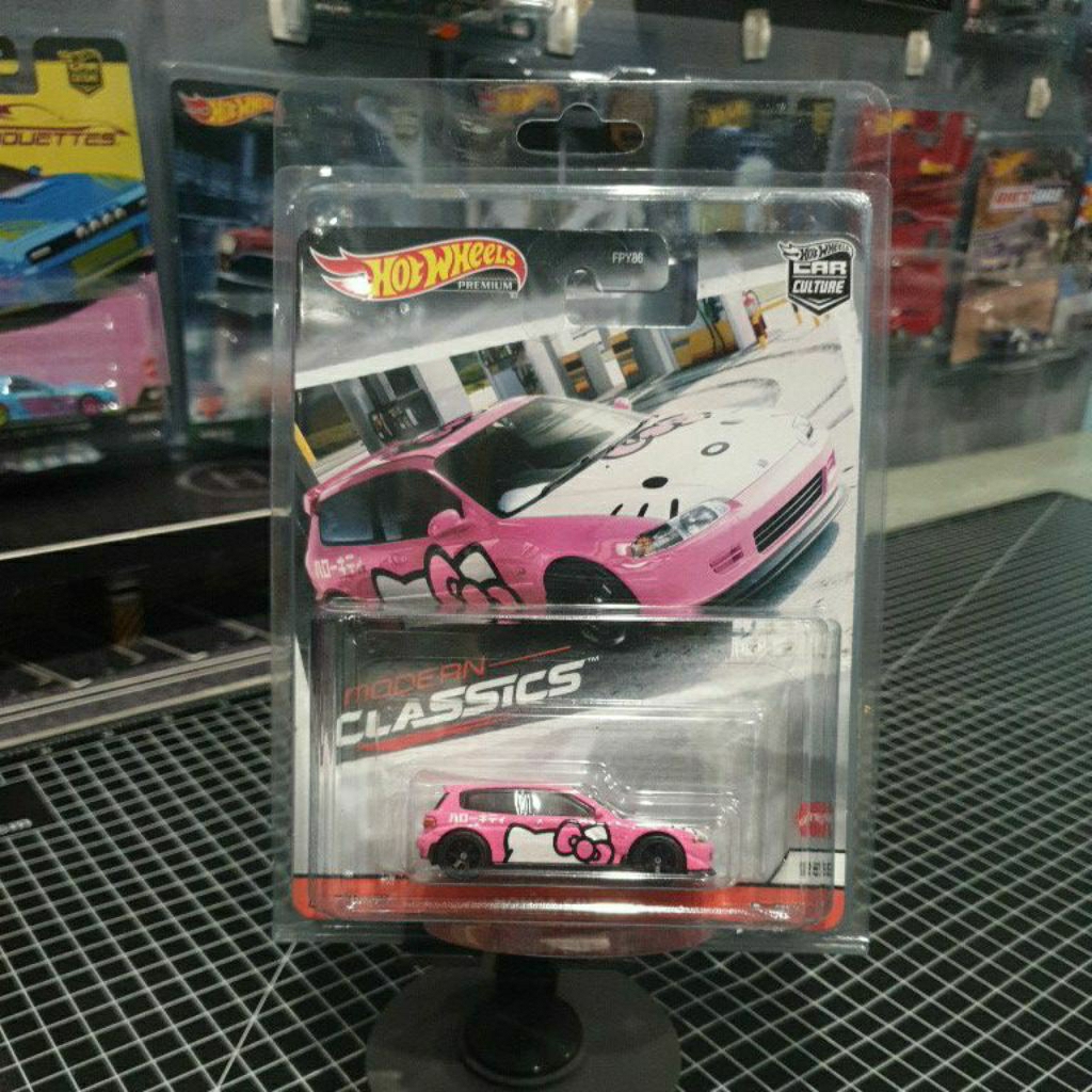 Hotwheels Honda Civic EG ( Hello Kitty )