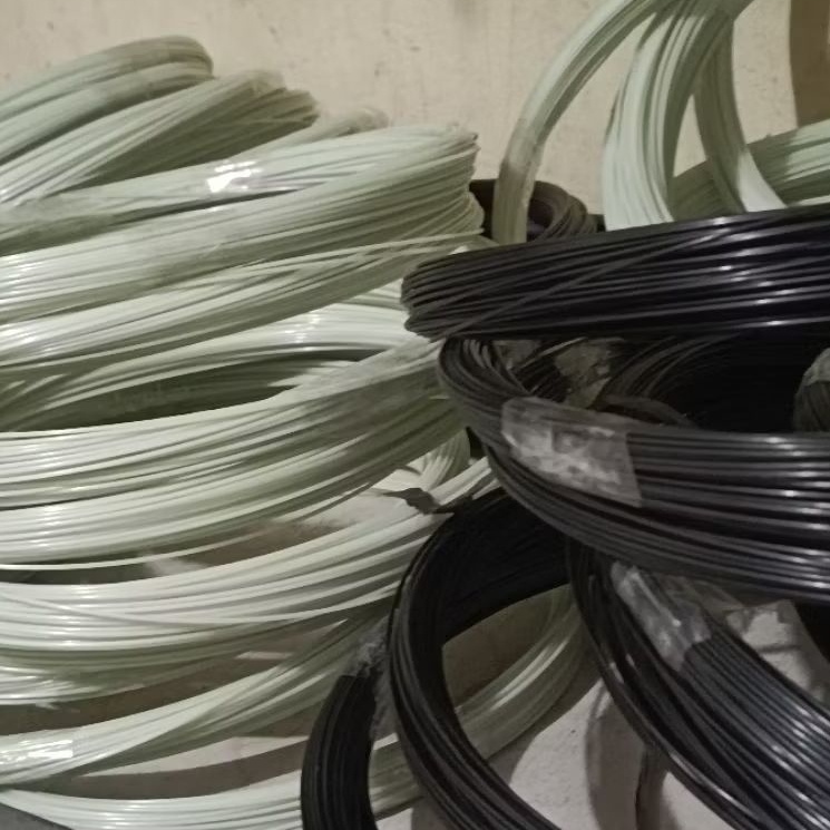 jeruji Fiber 1,3 mm Motif Hitam Putih Oren