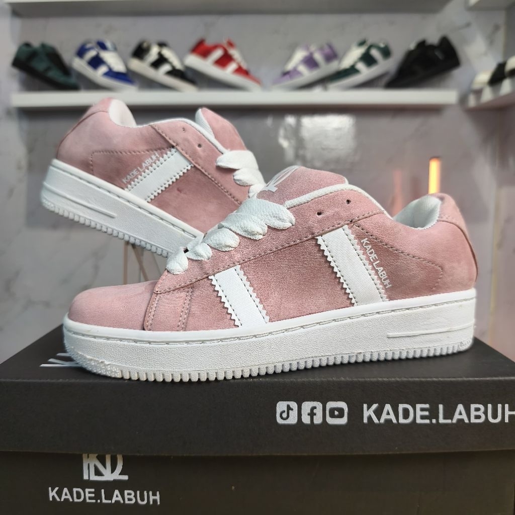 sepatu sneakers sepatu gemuk wanita