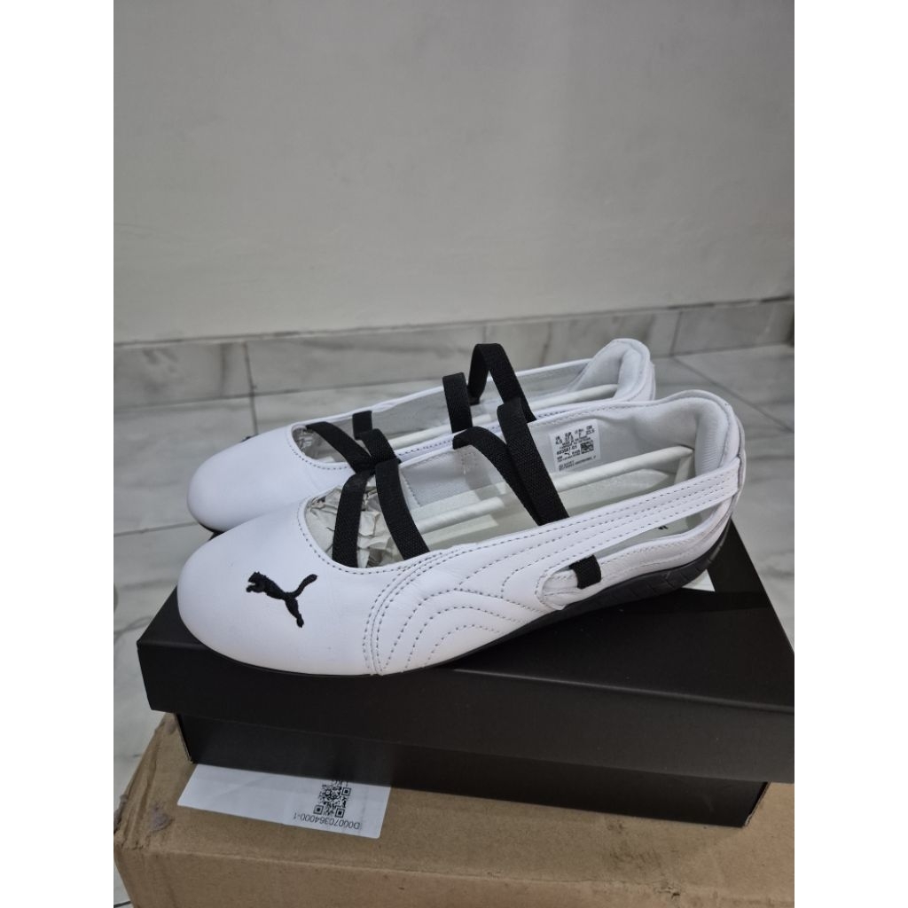 Puma Speedcat Ballet White Black 100% Original Puma Indonesia