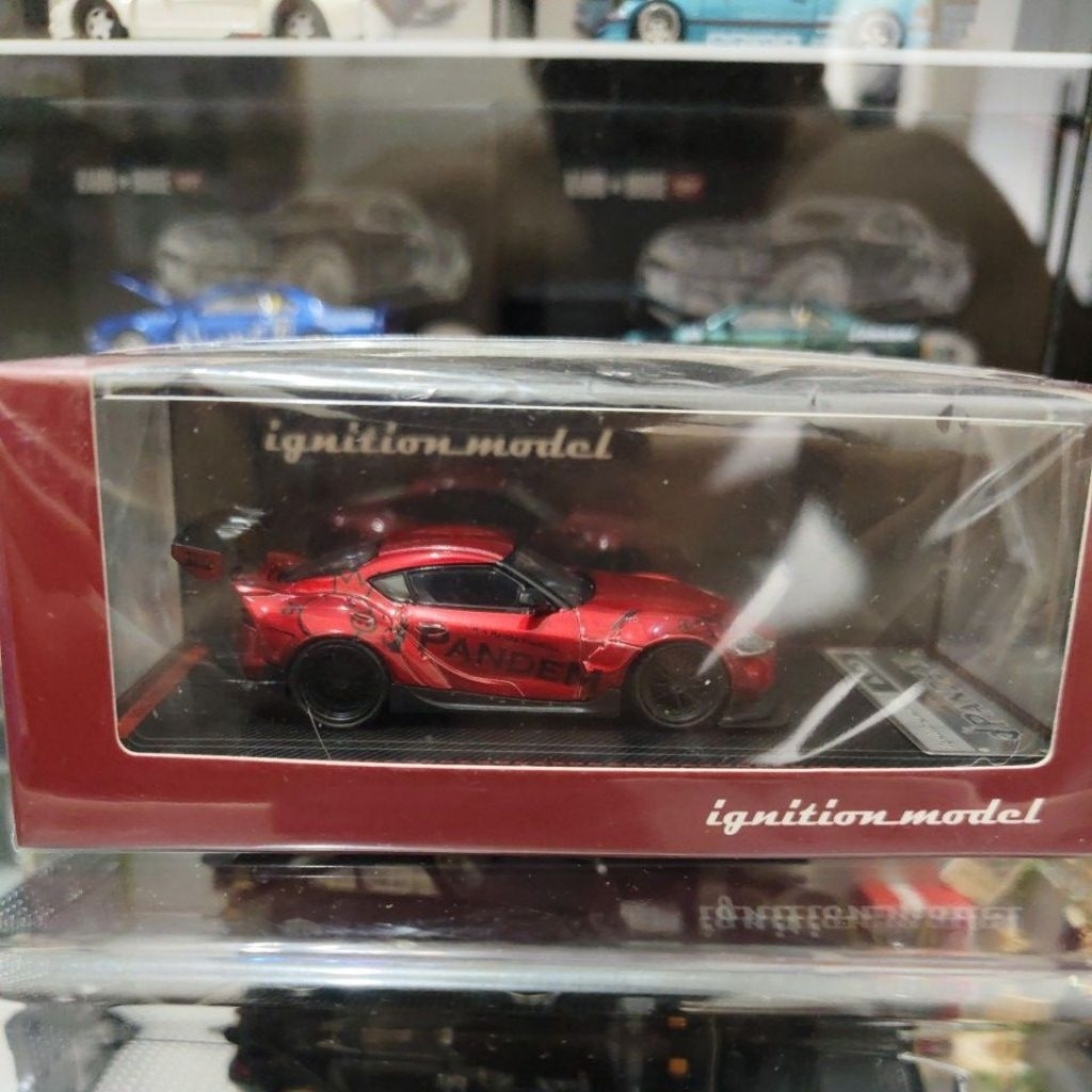 IGNITION MODEL PANDEM GR SUPRA RED CHROME