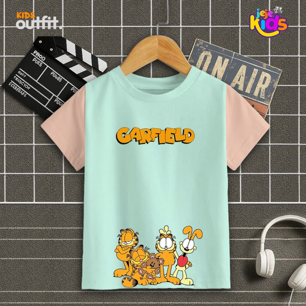 JJ Kids, Baju Kaos Distro Anak Laki-laki Baju Kaos Distro Anak Perempuan Cotton Combed Pre,ium