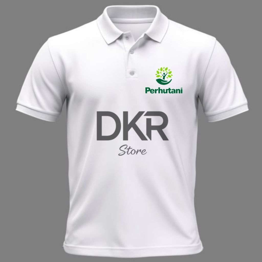 BAJU PERHUTANI BAJU POLO TSHIRT PERHUTANI KAOS BUMN PERHUTANI INDONESIA