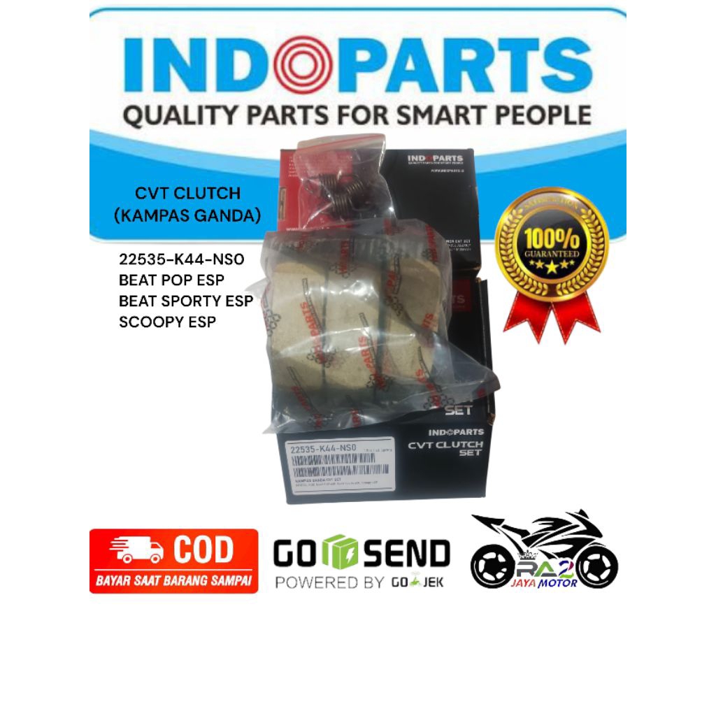 kampas ganda ori indoparts beat Scoopy K44