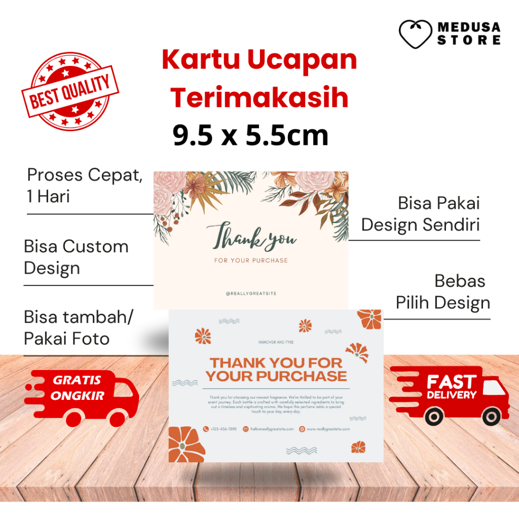 Kartu Ucapan Terimakasih / Selamat Hari Guru