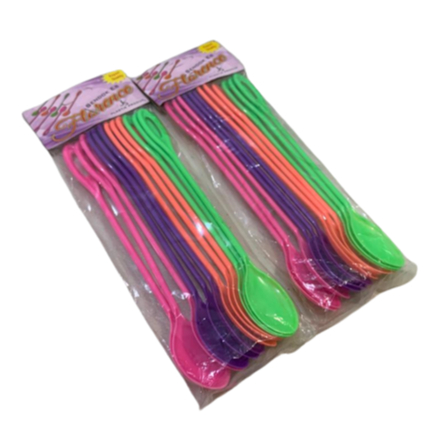 Sendok Es Plastik / Sendok Es Panjang / Sendok Panjang Plastik / Sendok Kopi Plastik / Sendok Plasti