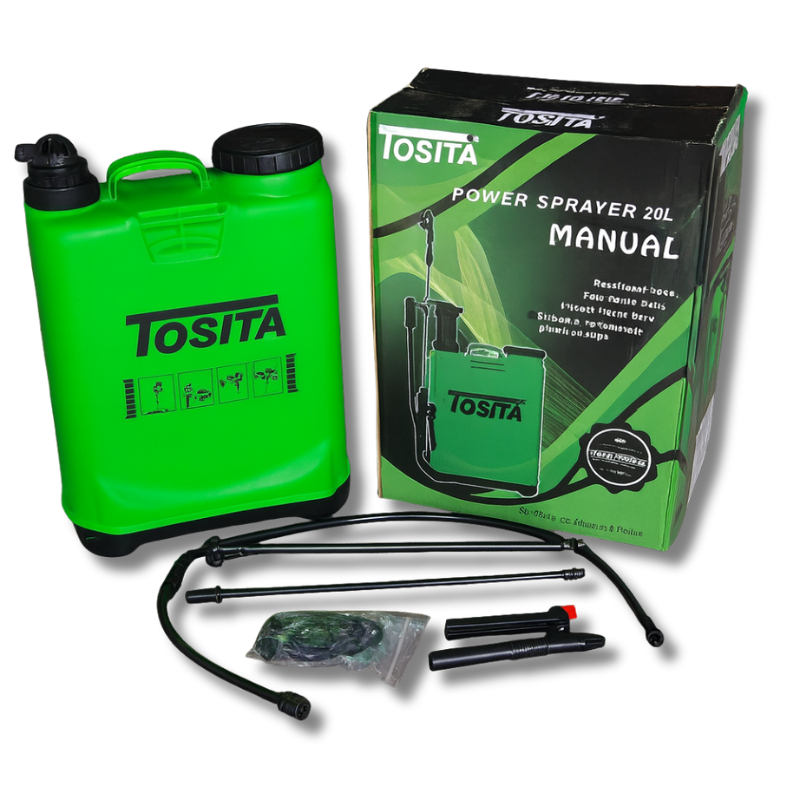 Mesin Penyemprot Hama 20L Tangki Semprot TOSITA Power Sprayer Manual Semprotan Hama