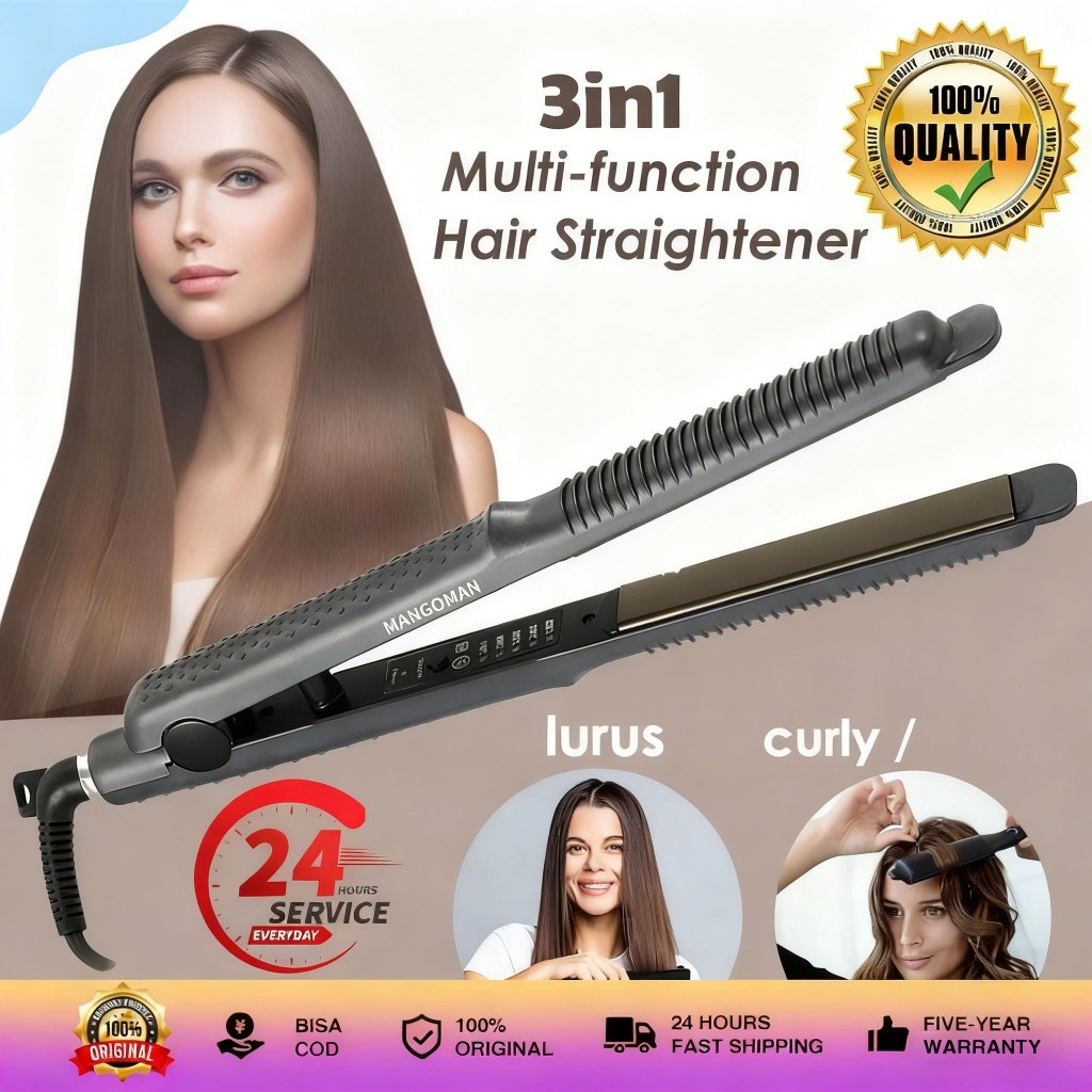 Atap catok Gerigi Kecil Lurus catok Genteng catok Crimple catok Premium catok Glam Hair Catok