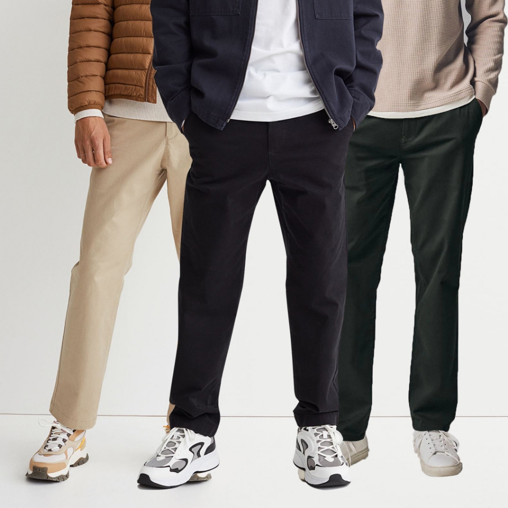 Celana Chino Vintage Regular Fit by GU Brand UNQL