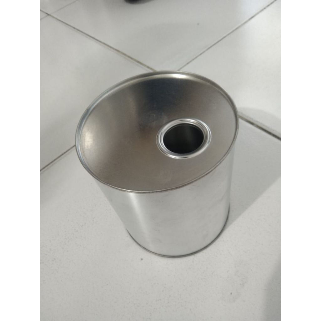 kaleng cat thiner kosong 1 liter baru