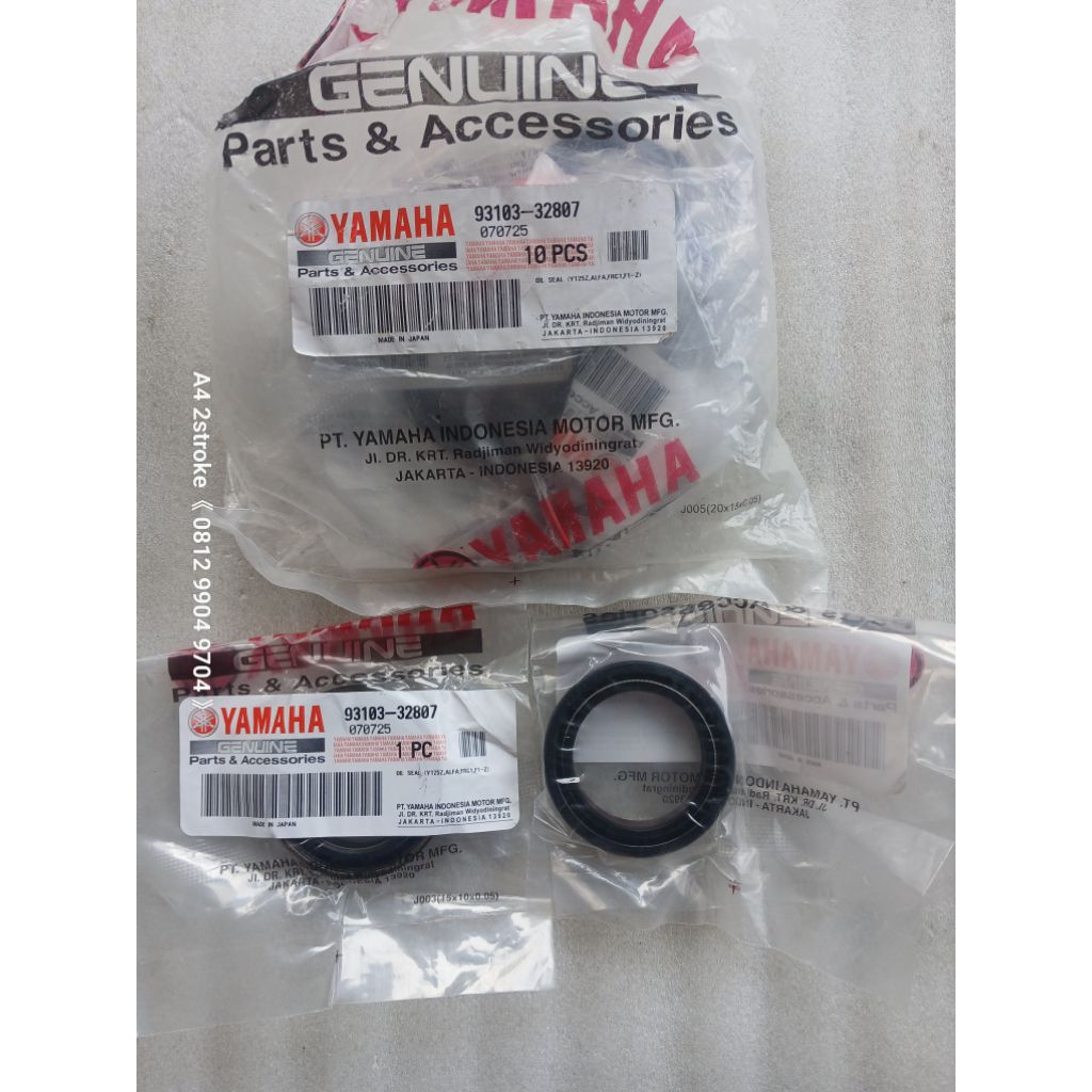 seal sil kruk as kanan FIZR F1ZR F1 ZR force 1 original yamaha