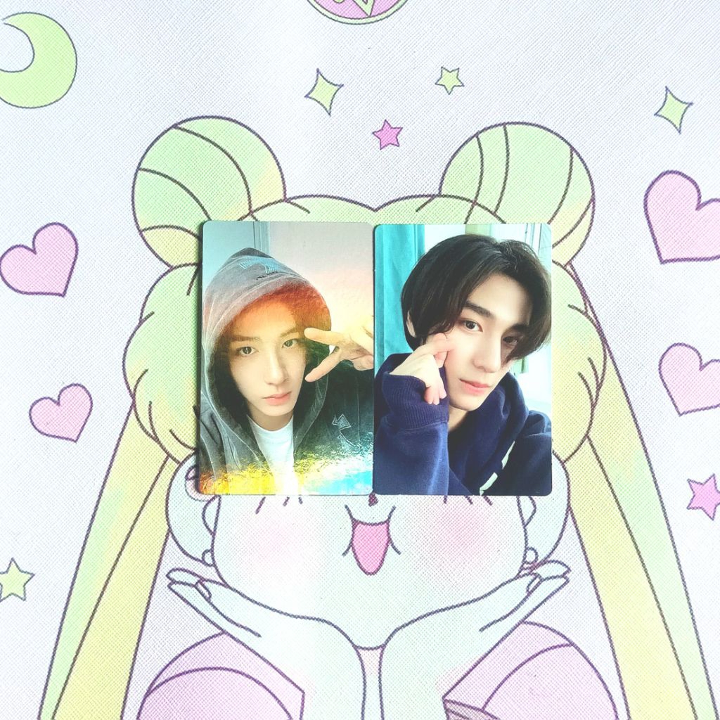 PHOTOCARD BOYNEXTDOOR BONEDO OFFICIAL ꒰ BACA DESKᡣ𐭩.ᐟ꒱ LEEHAN HOODIE WHO CRUNCH CUSTOM PAKAIAN WANIT