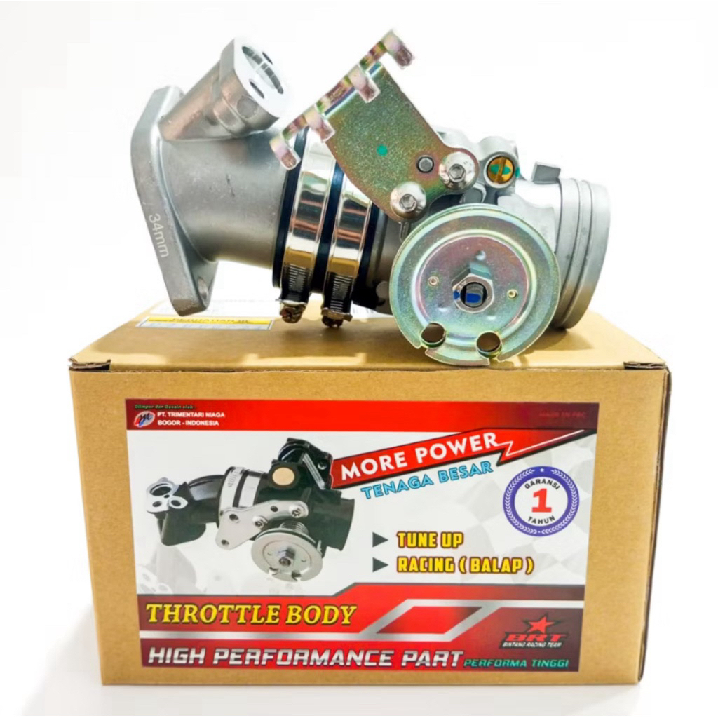 Tb brt mx king throttle body brt mx king original brt