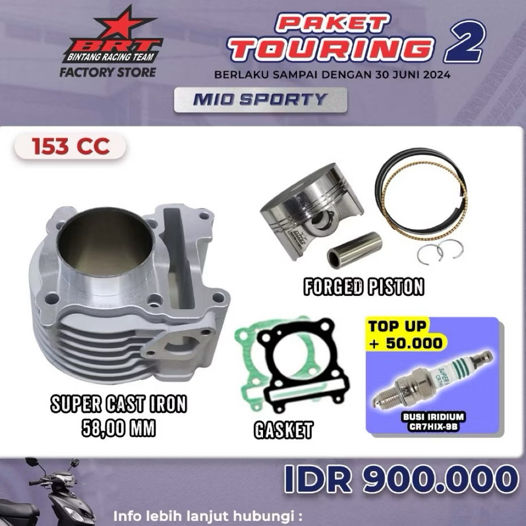 BLOK BRT MIO SPORTY 153cc