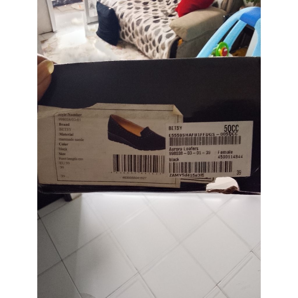 sepatu betsy aurora loafers