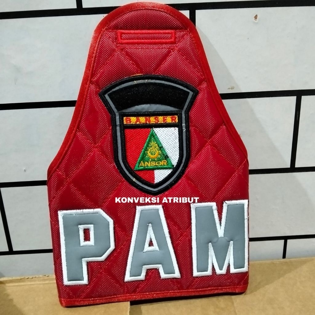 ban lengan pam Banser balantas