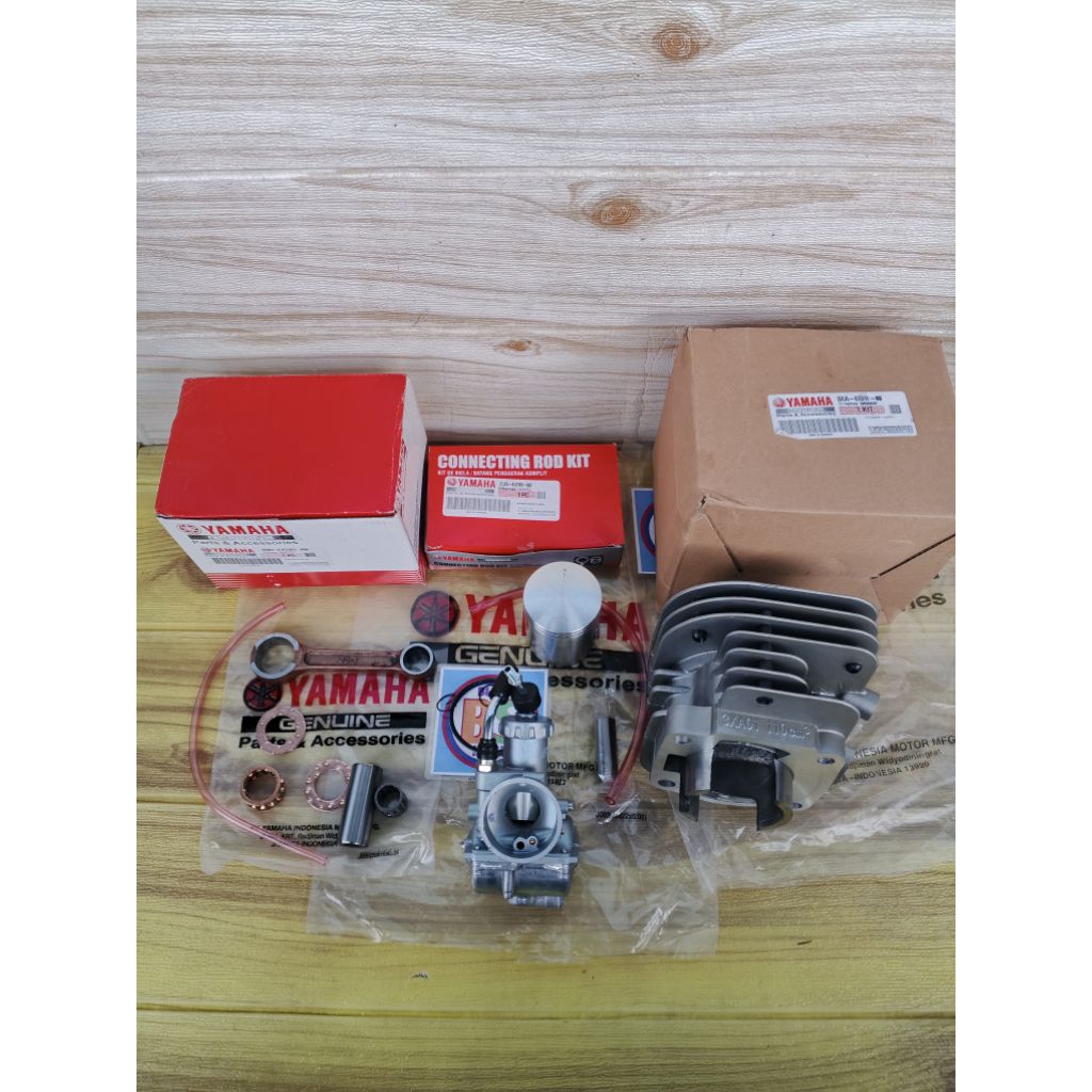 PAKET BLOK SEHER + STANG SEHER YP-1 (3XA) 110CC PLUS KARBURATOR ASSY (4WH) FIZR - FORCE 3XA10-110cm