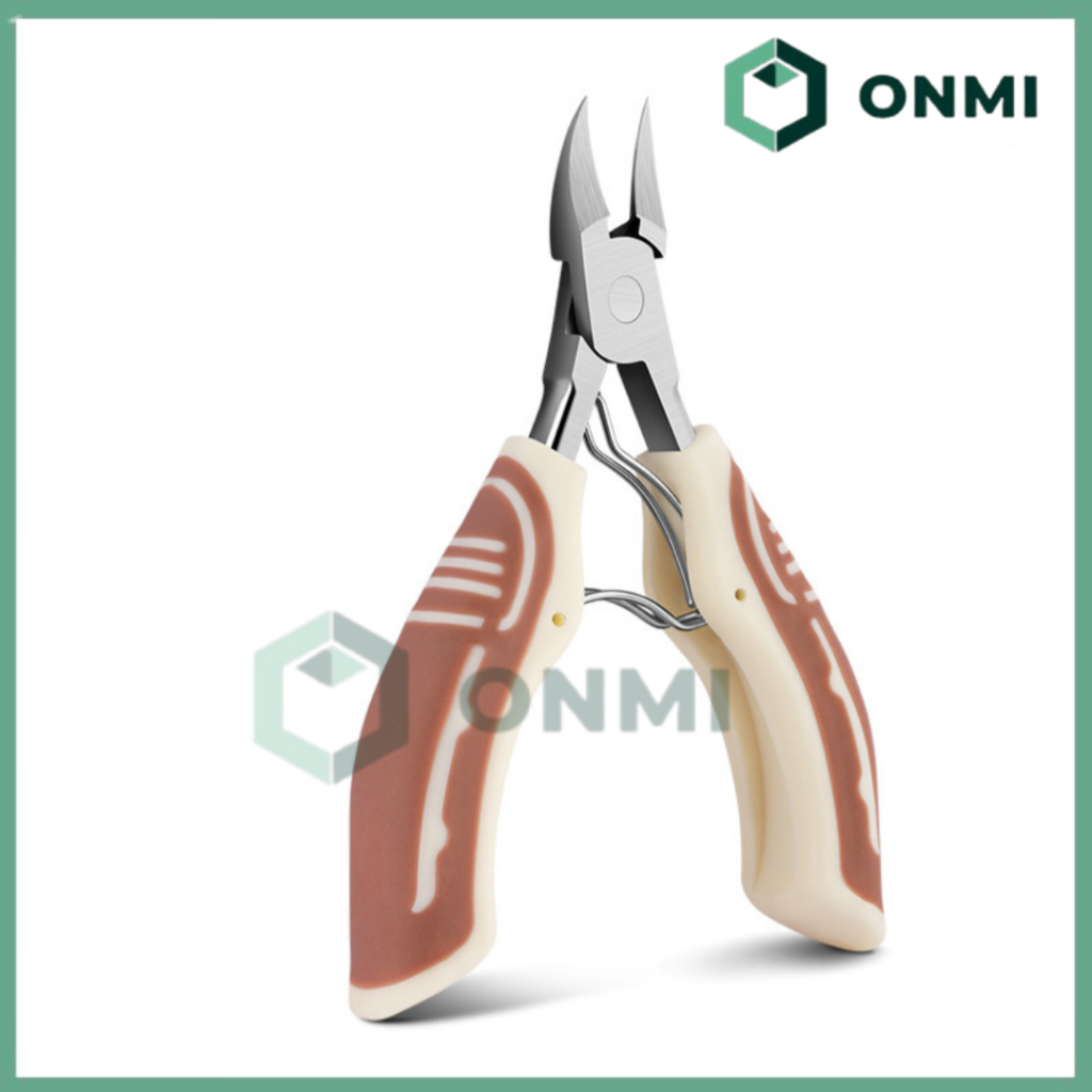 ONMI Gunting Kuku Cantengan - Tang Kuku Cantengan Stainless Steel - Pemotong Kuku Miring Jempol Kaki