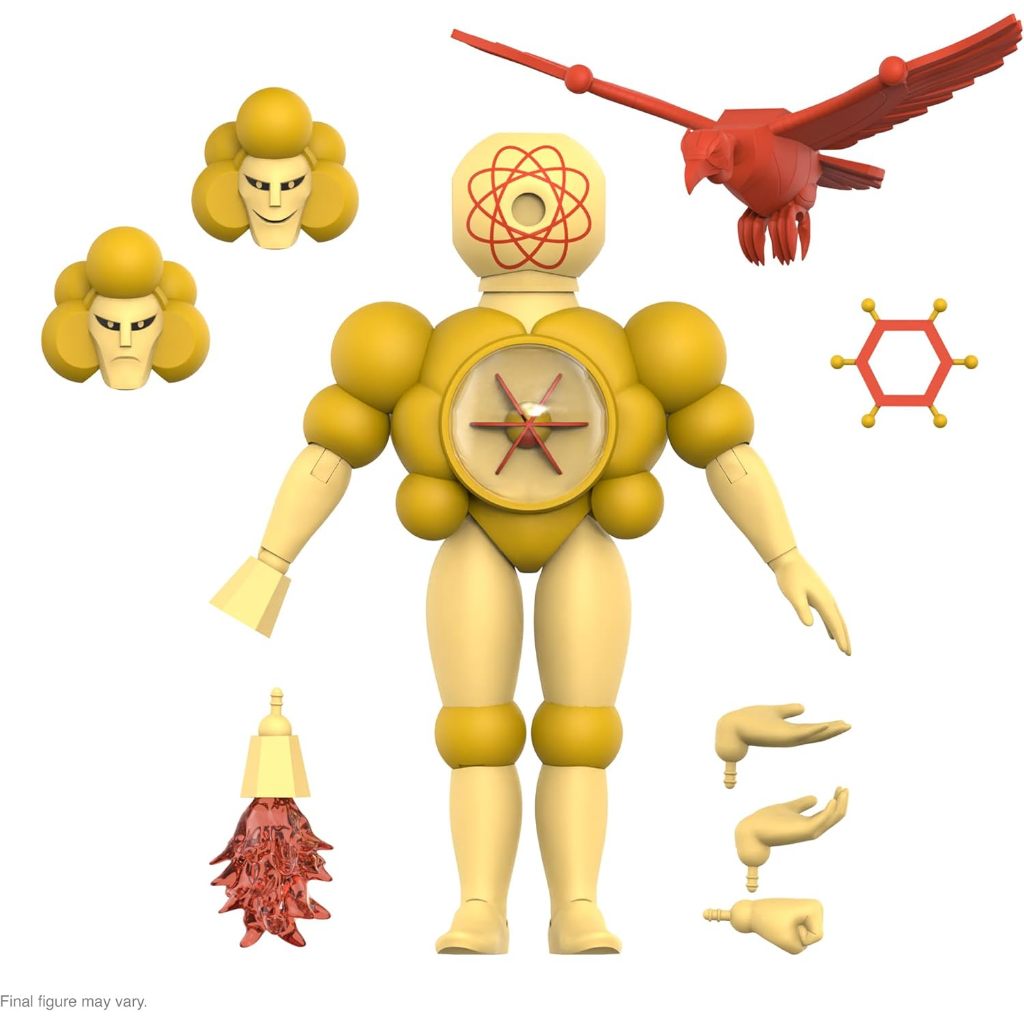 Super7 ULTIMATES SilverHawks Mo-Lec-U-Lar (Toy Version) - 7" SilverHawks Action Figure with Accessor