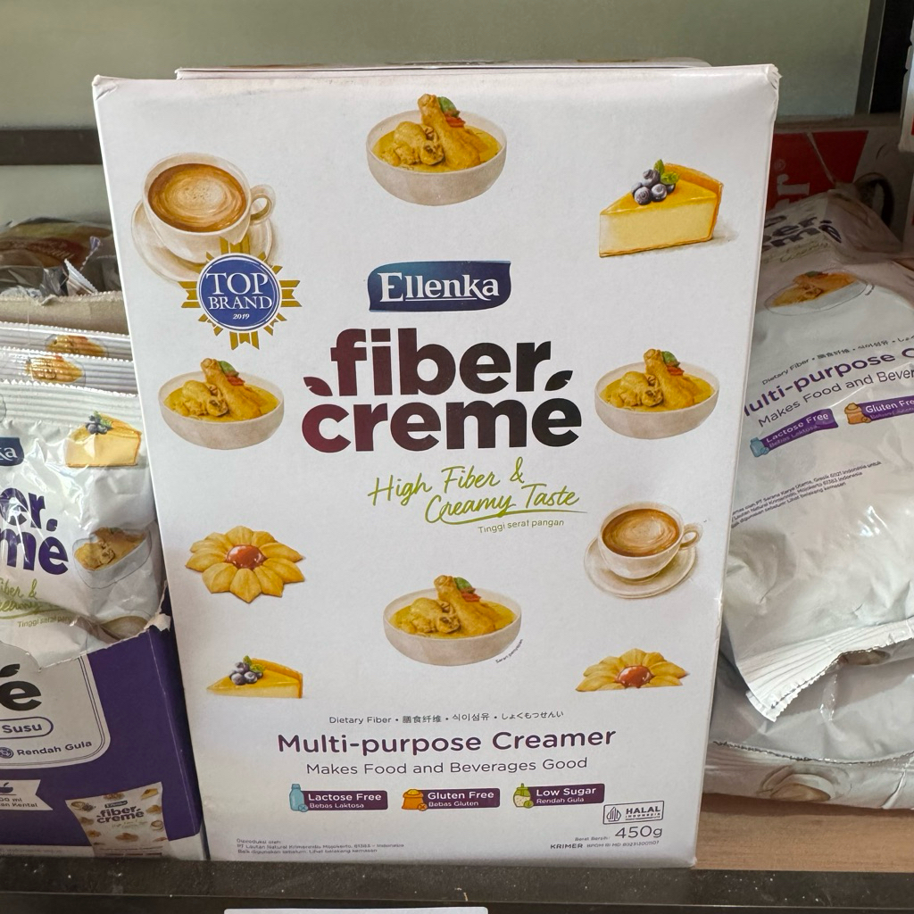 fiber creme 450g / bubuk fiber creme kemasan kotak 450g