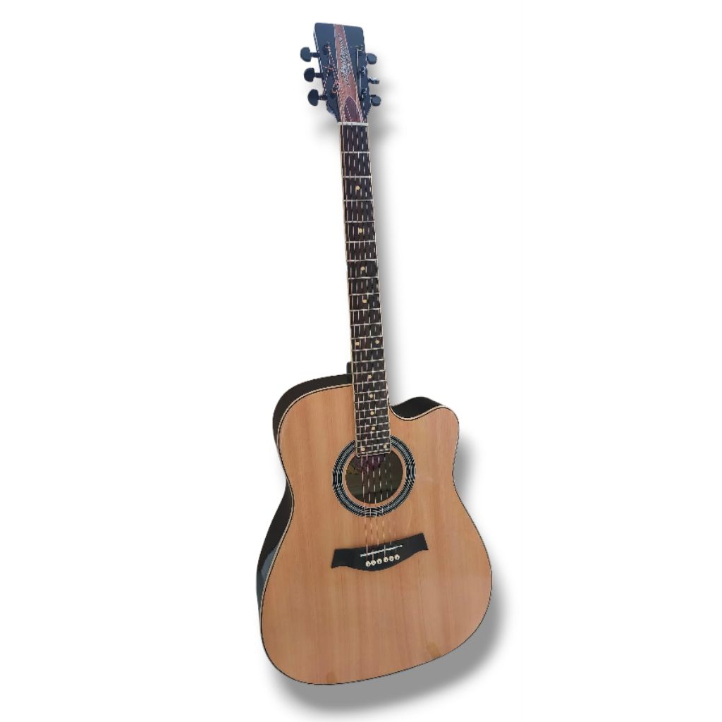 Gitar Akustik 24fret Butanza Original Dreadnought Cutaway Guitar
