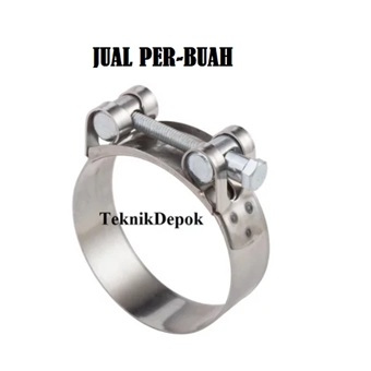 Perbuah Clamp Superior 205 - 217 mm Klem High Pressure Stainless Steel Clamp Tekanan Tinggi Stainles