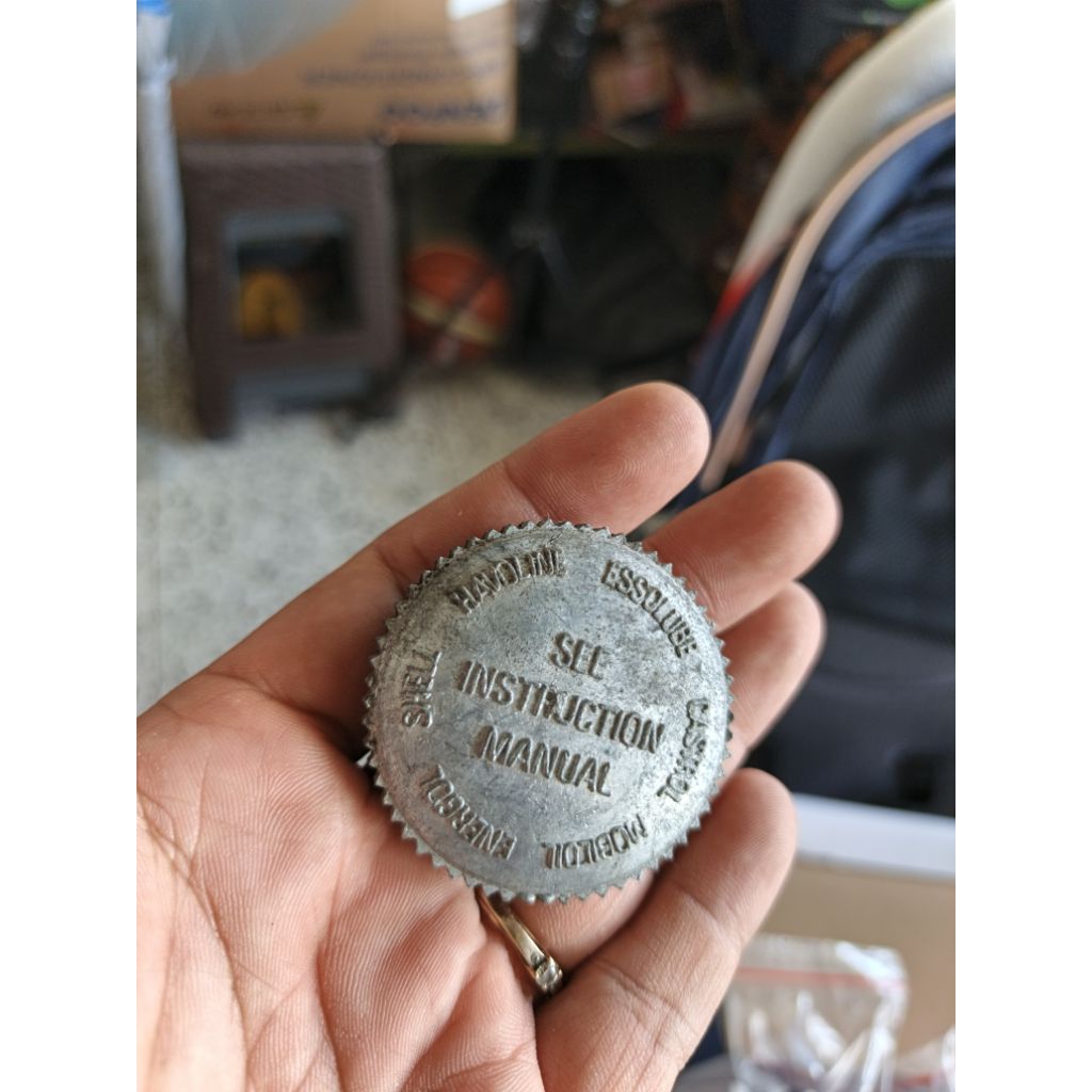 Tutup tangki Oli BSA AJS Matchless Norton triumph