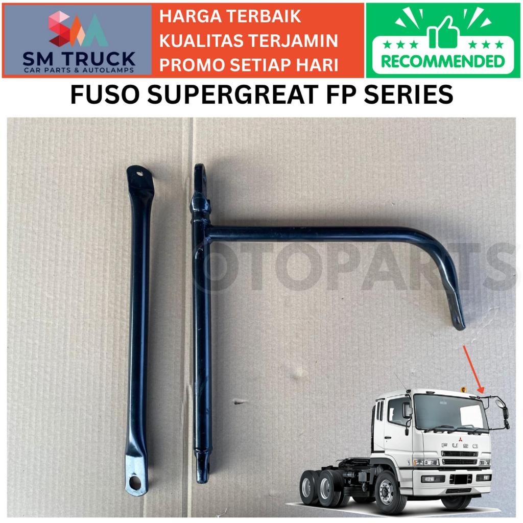 BREKET DUDUKAN TAPAK GAGANG TIANG SPION FUSO SUPERGREAT KIRI ATAS FP515
