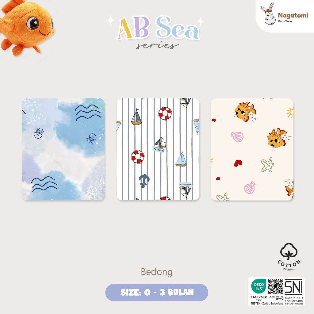 NAGATOMI - Bedong Bayi AB Sea