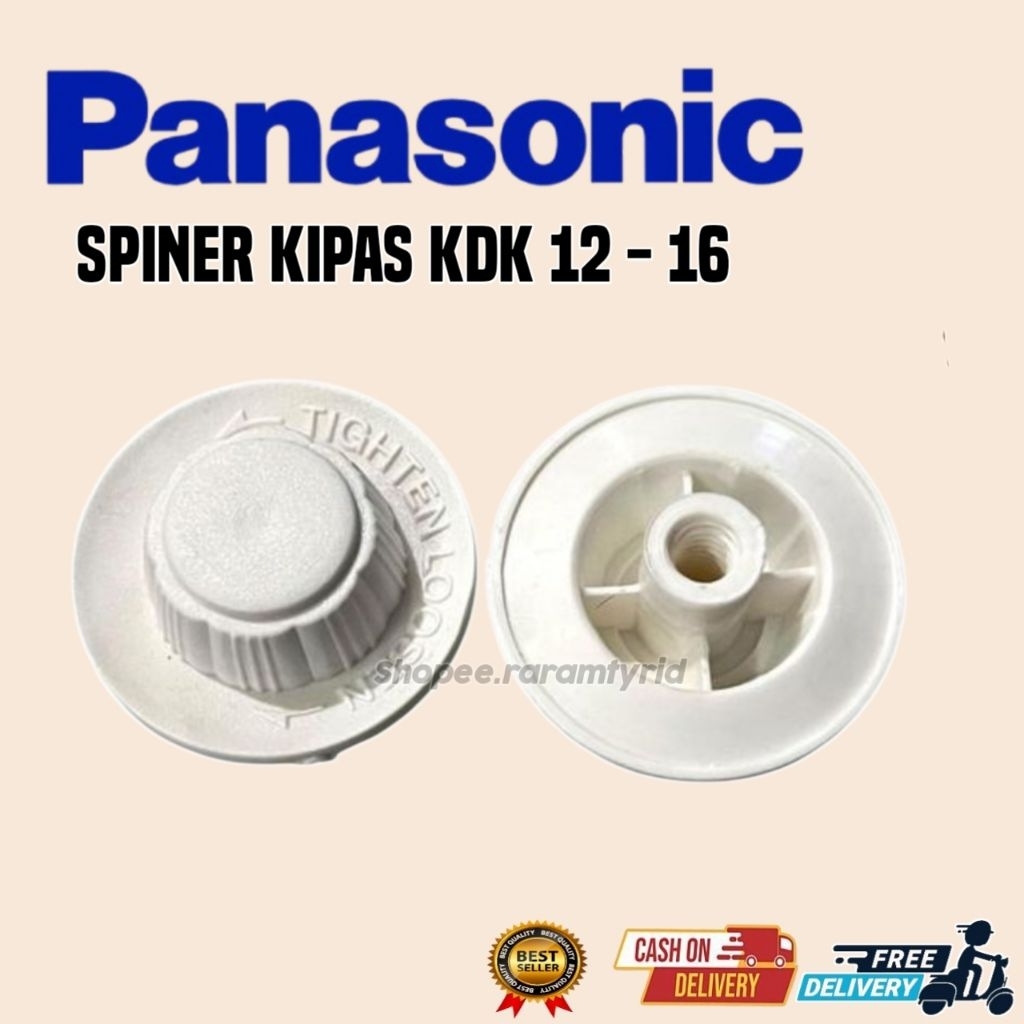 SPINNER KIPAS PANASONIC ORIGINAL/PENGUNCI BALING BALING KIPAS KDK PANASONIC