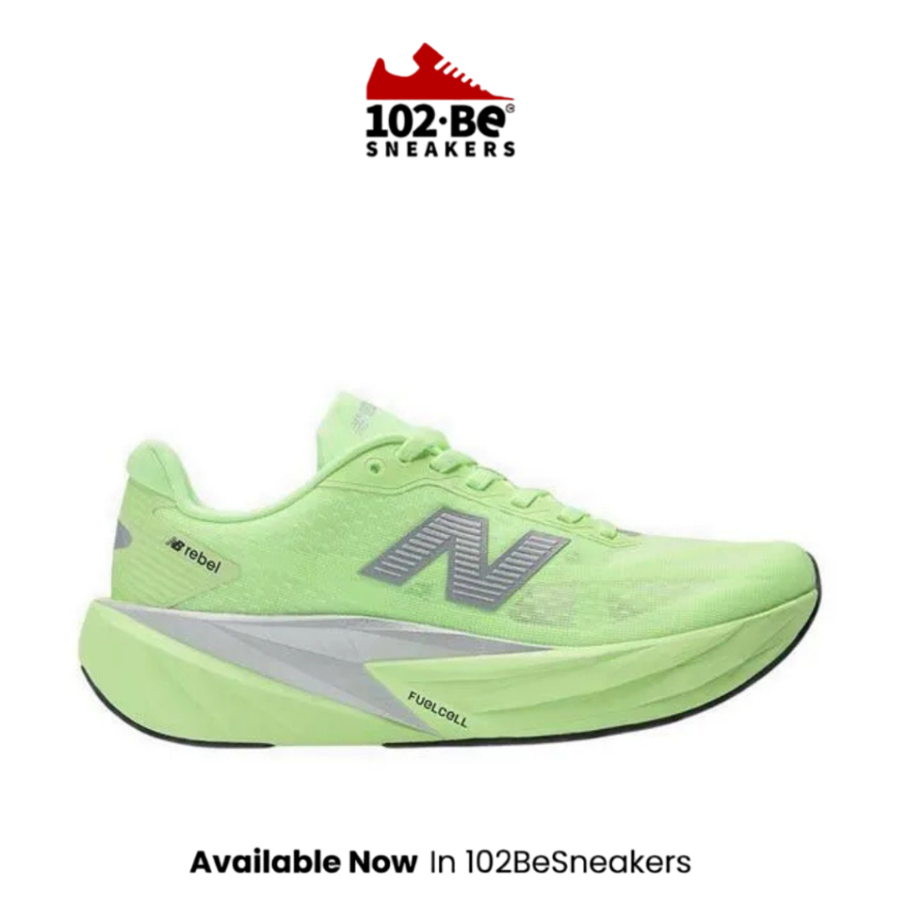 Sepatu NB Rebel v5 Women's Running Shoes - Green NEWWFCXLZ5 Original