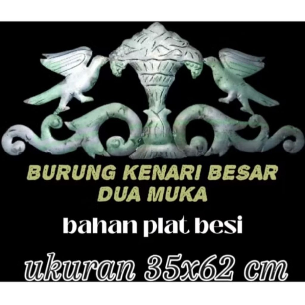 Ornamen pagar besi / hiasan pagar besi