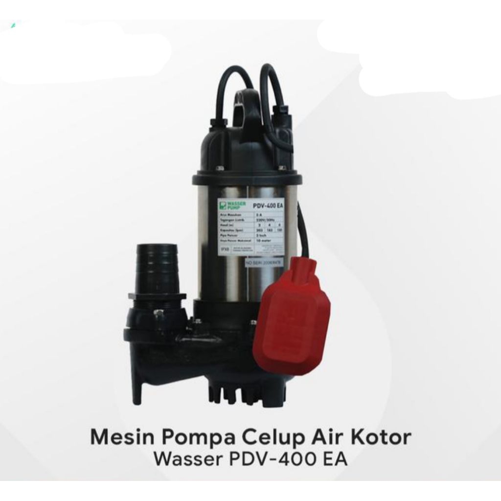Pompa Celup Air Kotor Wasser PDV 400EA | AUTO