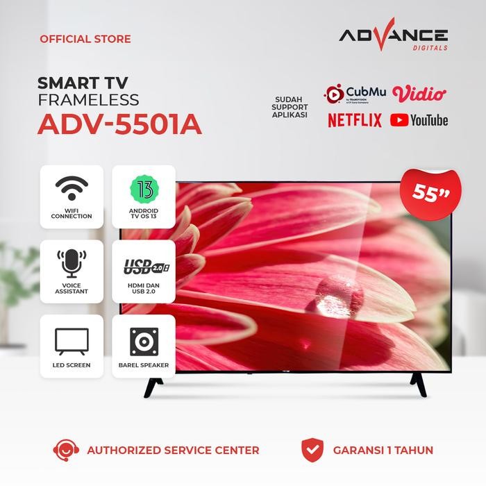 Advance 55" Android Tv ADV-5501A Android 13