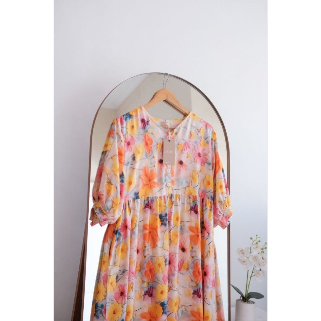 NAURA HOME DRESS RAYON PREMIUM BY NILAM