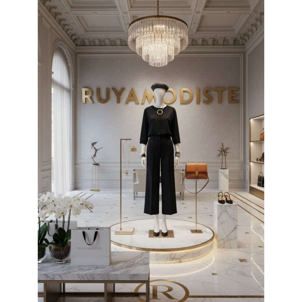 One set wanita kekinian/ Stelan wanita / One set OOTD wanita / Stelan kekinian