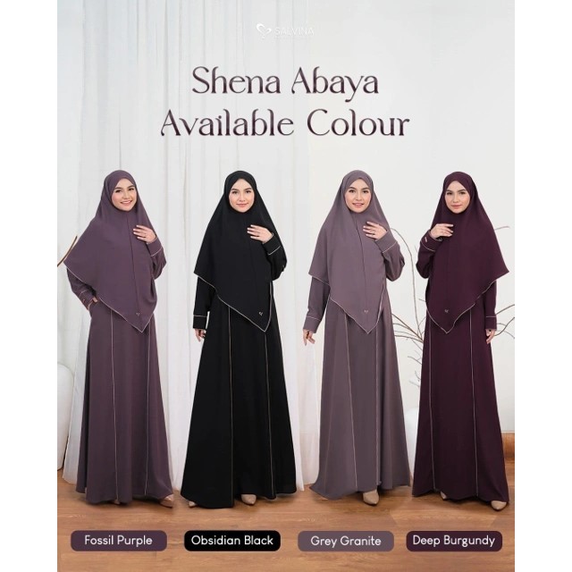 Salvina Hijab Shena Dress Quality Premium Syar'i Dress