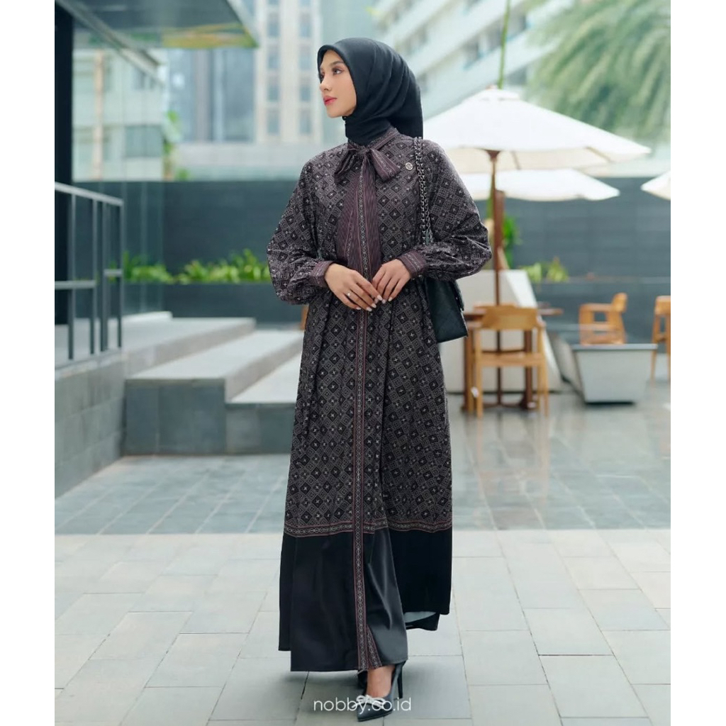 pl maxi dress nobby x lesti kejora djoura series