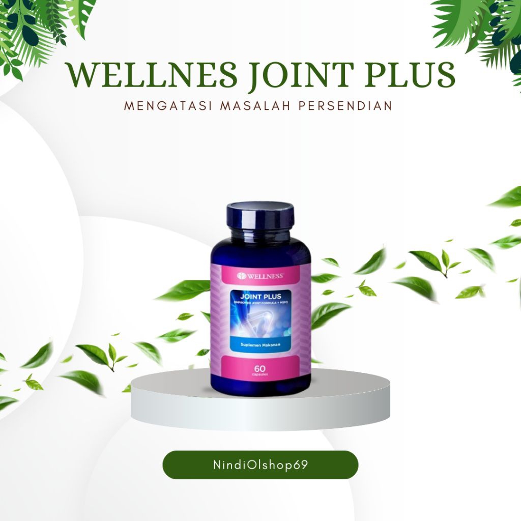 Wellness Joint Plus 60 Capsules Original Asli