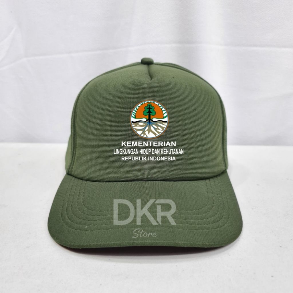 TOPI KEMENTERIAN LINGKUNGAN HIDUP DAN KEHUTANAN TOPI BASEBALL KEMENTERIAN LINGKUNGAN HIDUP DAN KEHUT
