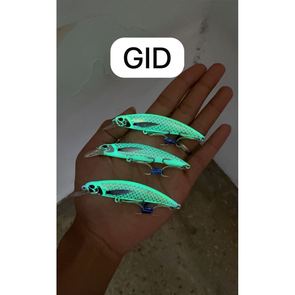 Umpan Minnow sinking 10cm GID