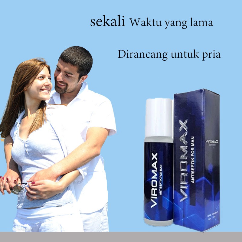 VIROMAX 0BAT KUAT PRIA TAHAN LAMA Dirancang untuk pria CUKUP SEKALI OLES TAHAN SAMPAI BERES