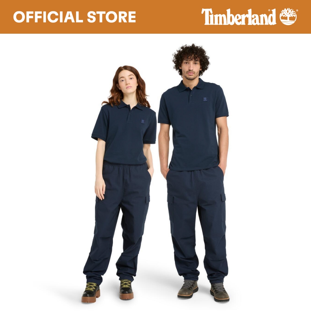 Timberland Af Woven Badge Polo Dark